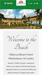 Mobile Screenshot of hibiscusbeachhotel.com