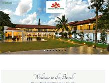 Tablet Screenshot of hibiscusbeachhotel.com